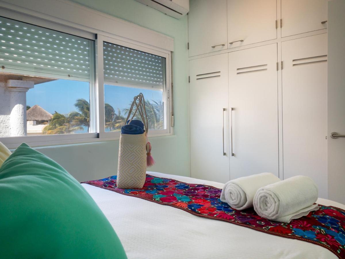 Casa Frida Aparthotel Puerto Morelos Buitenkant foto